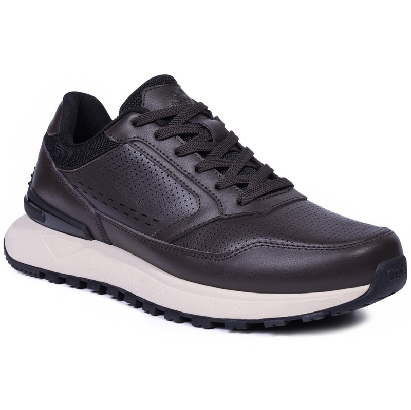 Кроссовки Strobbs мужские C3849-17 коричневые.